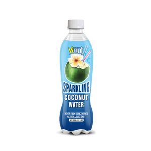 Vinut 330ml Coconut Water Sparkling Carbonated Drink NFC HALAL Fruit Flavored Sugar-Free Fresh Customizable OEM Private Label
