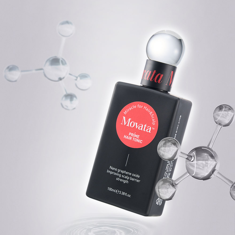 MOVATA PRIME HAIR TONIC(100ml/3.38 fl.oz.) - Made in Korea, 72.5% rosemary leaf extract, Scalp Therapy, Moisturizing Hair&Scalp