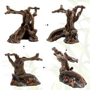 Hermit Crab Climbing Toy Aquarium Decorations Ornament Aquarium Betta Fish Hideout Caves for Reptile Lizard Newt Hermit Crab