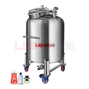 Custom mezcladora de acero inoxidable production machines liquid soap stainless steel mixer chemical storage tank