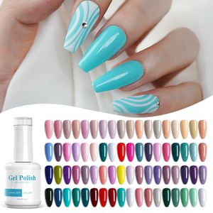 Oem Nails Supplies Salon 396 Colors Bulk High Pigment Esmalte Permanentes UV Nail Gel Polish