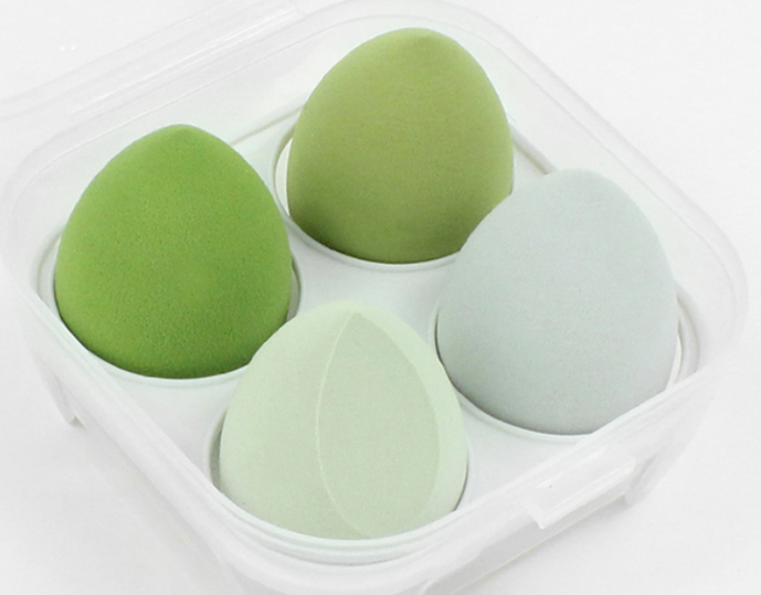 4PCS Makeup Blender Sponge Set Wholesale Latex Free Beaty Egg Makeup Spone