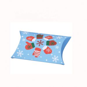 Customized Brand Packaging Print Candy Accessories Sweet Cards Paper Pillow Shape Packaging Box