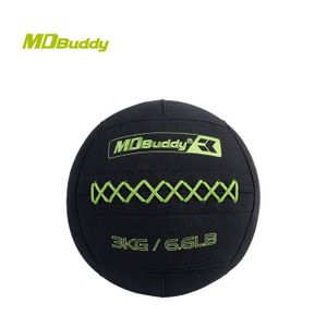 MDBuddy Training Medical Ball 10kg Work Out Weighted Ball Soft Rubber Heavy Medicine Wall Ball With Custom Logo