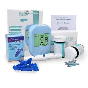 OEM Blood Glucose Sugar Meter Kit with Diabetes Strips and Lancets Glucose Meters