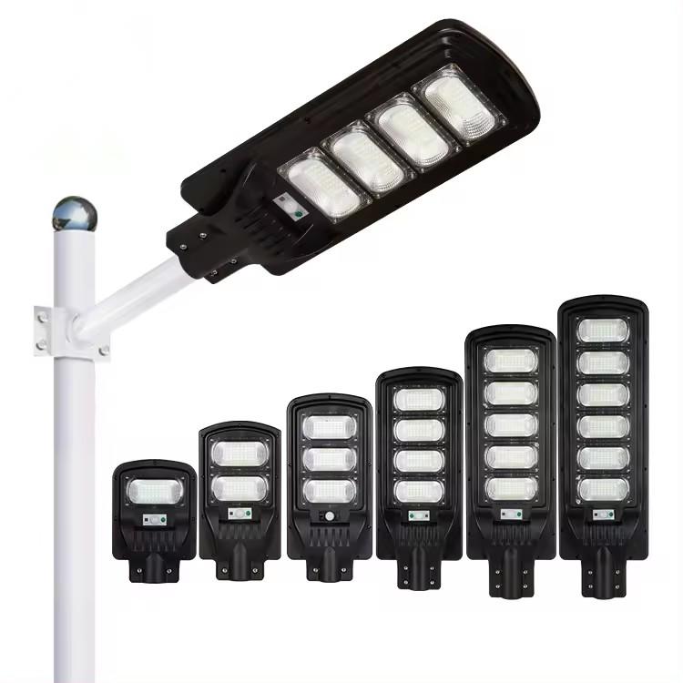 Nanjing Sellspro International Trade Co., Ltd. Commercial Public Induction Post Light 50W 100W 150W 200W All In One LED Solar Street Light