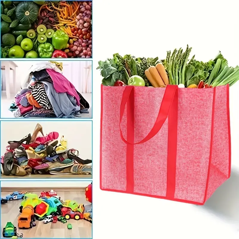 wholesale reusable customised custom personalized printed non woven carry bags for foldable shopping grocery bags with logo