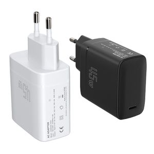 Lvxiangyuan 45W GaN USB-C wall charger PD PSS 1- port fast charging usb type c power charger adapter for phone tablet laptop