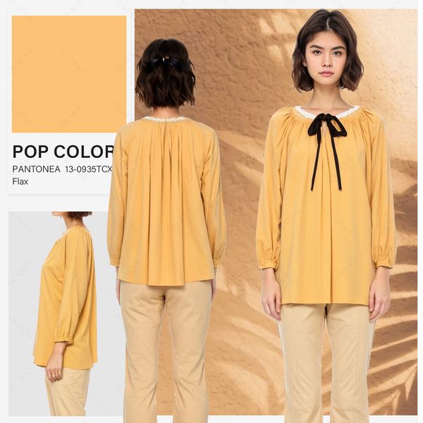 Women Bow Blouse Elegant Youth Lady Blouses Women Full Sleeves Blouse With Laces