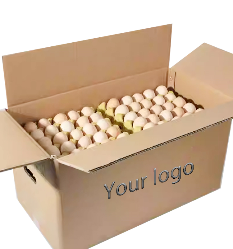 Shanghai Unison Packaging Co.,Ltd. Custom Design Printing Eggcellent Chicken Egg Tray Boxes Packaging Large Shipping Cardboard Egg Cartons