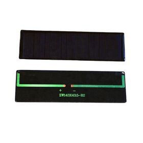 0.9W 9V transparent solar photovoltaic panel ZW-14343.5 mono crystalline solar panel For portable solar generator charger