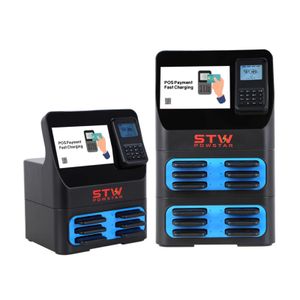 Hot Sale 4G Share Portable Rental Power Banks for destops and pos Public Station Charger powerbank restaurant