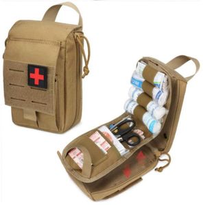 IFAK Outdoor portable Adventure Camping Hiking tactical Molle Emergency Survival Gear and Medical First Aid Kit