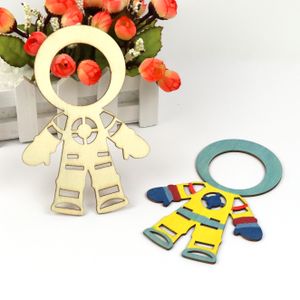 High Quality DIY Painting Wooden Decorations Desktop Ornaments Customizable Pattern