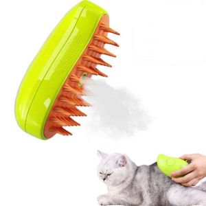 Most Popular Pet Products Massage Water Brush Cat Steam Brushes for Animals Cats & Dogs Self-Clean Pet Steam Brush New