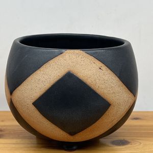 Garden decoration ceramic Geometric surface flower pot  home decor wholesale