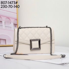 Custom Logo Wholesale 2025AW luxury shoulder handbag quilted vegan PU leather women's leather handbag