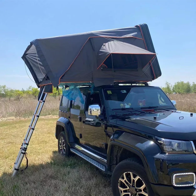 Roof Top Tent 4 Person aluminium alloy Shell Roof Top Tent Outdoor Self Drive Rainproof Car Roof Top Tent For Camping
