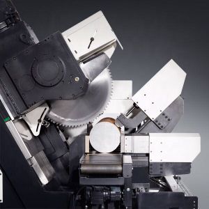 BR360CNC auto loading automatic pipe and tube  solid bar cold saw cutting machine