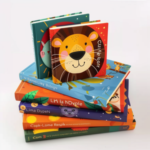 High quality eco friendly kids board books custom printing for babies cardboard story books