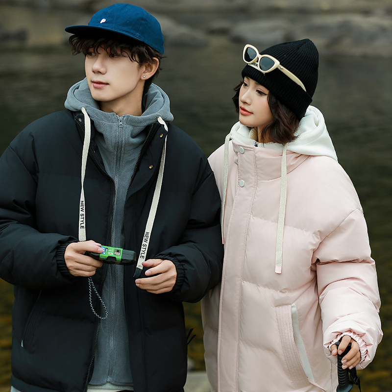 Young men's big pocket sports autumn and winter coat new trend men's clothes on all loose cargo casual spring and autumn jacket