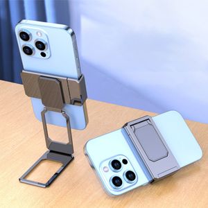360-Degree Rotating Folding Phone Stand Magic Ring Buckle Back Clip Compatible Mobile Phones Laptops iPads Featuring Mini Magnet