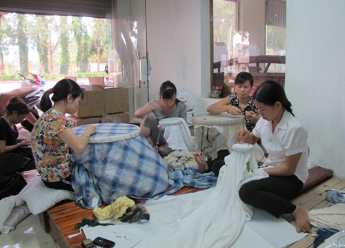 QUANG THANH COMPANY LIMITED hand embroidery napkins