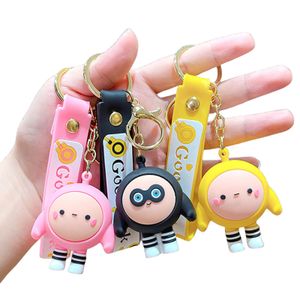 3D PVC Plastic Cartoon Designer Key chain Anime Character Pendant Keychain Custom Logo