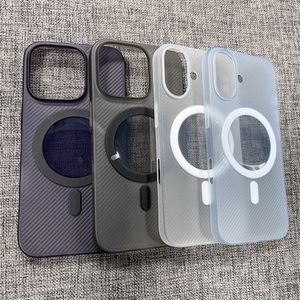 trending products for iPhone 16 pro max shockproof bumper frame case tpu pc for magnetic frosted matte phones case