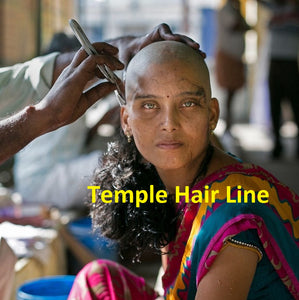 TEMPLE HAIR LINE Human Hair Extensions
