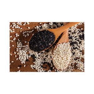 100% Pure Organic White Hulled Sesame Seeds Natural Raw Canary Seeds in Dried Powder Form for Food Use