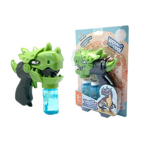 Yongkang Lianzhong Import And Export Co., Ltd. 2022 Summer shark Electric Bubble Guns Toy Blowing Blaster Soap Outdoor Games Party Portable Blower Bubble Gun For Kid