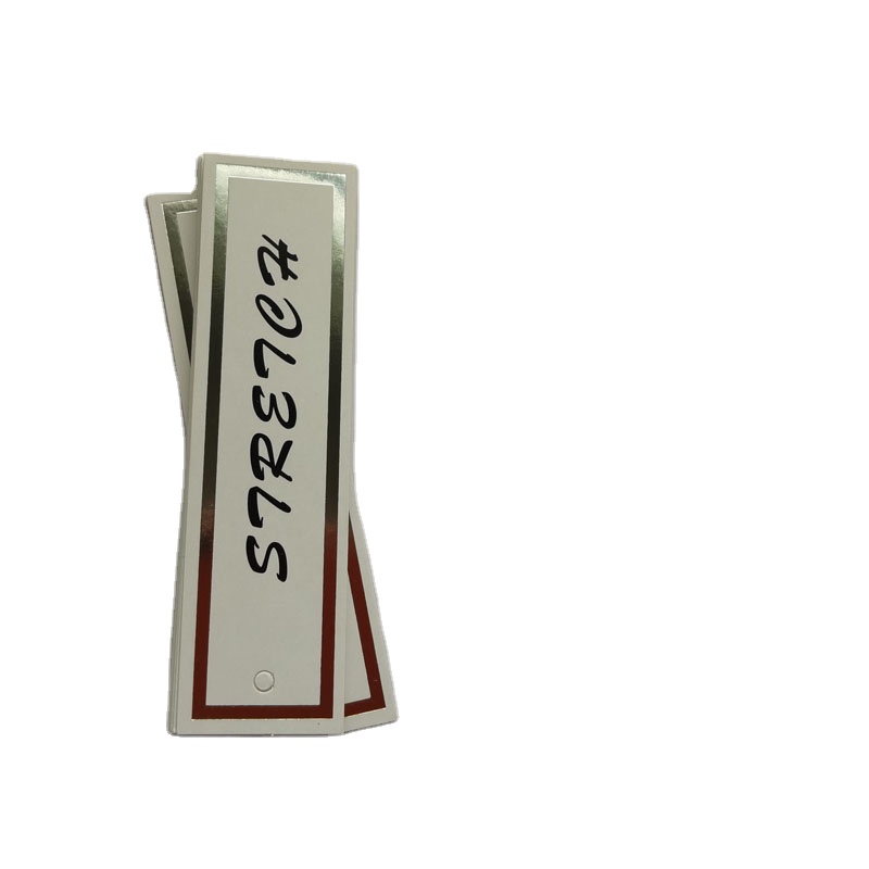 Eco Friendly Swing tag Price Name Brand T-shirt Clothing Hoodies Paper Hang Tags Garment Labels