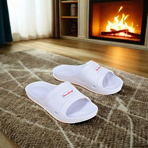 Comfortable Open Toe Indoor Home Sandals Slippers Soft Sole Pillow Mules Style Quick-Drying for Summer Winter and Spring