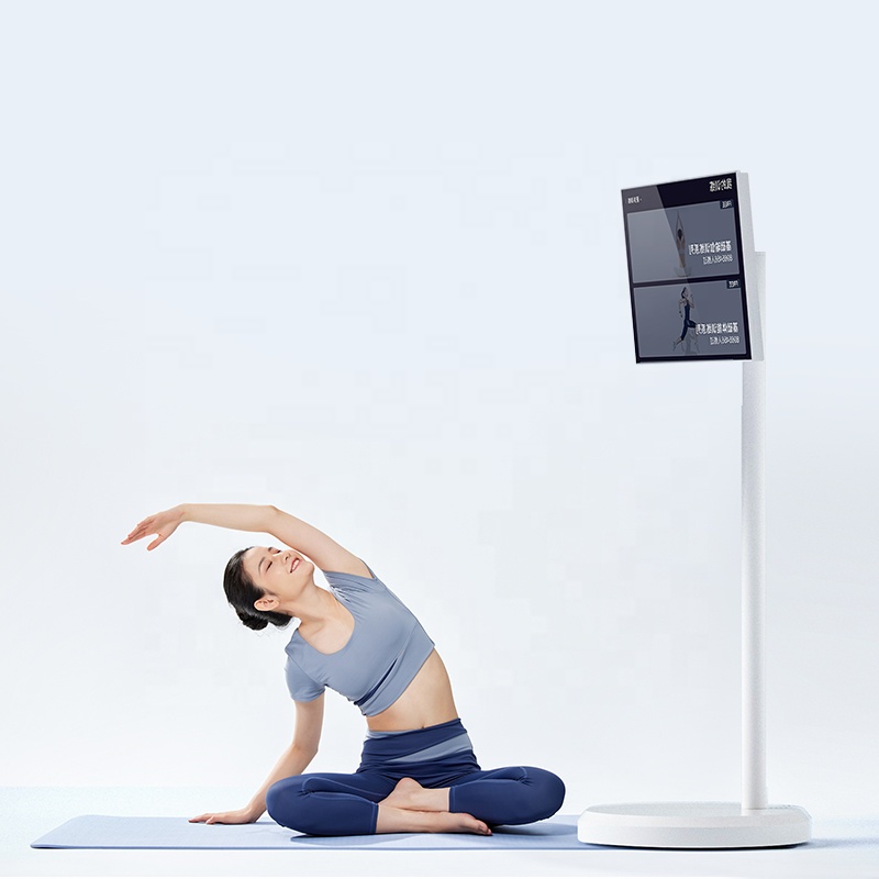 Touch Screen tv  rollable smart touch screen display indoor android 12 advertising digital signage 1080p mini tv portable