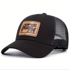 New Large and Small Cow Design Hat, All-Season Versatile Sun Hat, Casual Fashion Accessory Duckbill Cap Бейсболка