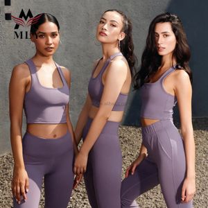 Custom Logo Active Polyester Fitness Yoga Wear Comfort Sports Bra Leggings Seamless Yoga Set