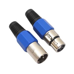 3Pin XLR connector male female plug speaker connector suitable for mixer speaker amplifier