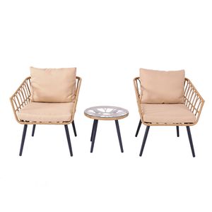 Wholesale outdoor garden rattan tables and chairs sets