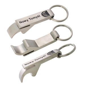 Factory Wholesale Fast Production Metal Enamel Debossed Logo Bottle Opener Keychain Custom Logo