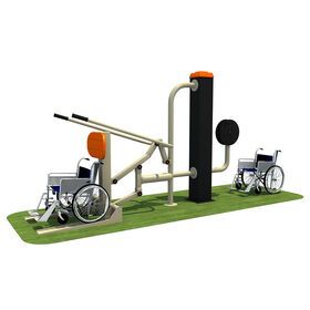 Outdoor Gym Equipment for handicapped People