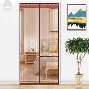 Plastic Door Magnetic Insect Screen Curtain Economical Type Polyester Mosquito Net Screen Soft Door