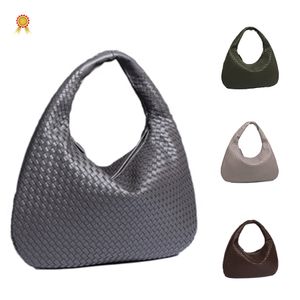 Ready fashion woven checkered shoulder crossbody braided leather woven bags womens tote shoulder leather lady bag for sale 3149