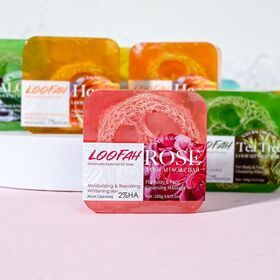 Dropshipping Asmr Elegant Perfume Solid Loofah Korean Beauty Toilet Soap Care