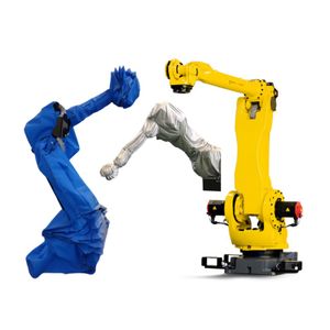 FANUC Versatile M-410iB/140H 5 Axis Industrial  Robot Arm On Palletising And Handling With Robot Protective Cover