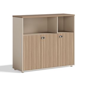 Office Furniture Living Room Wood Filing Cabinet Credenza 3 Doors Modern Style Wooden Cupboard Office living Room Cabinets