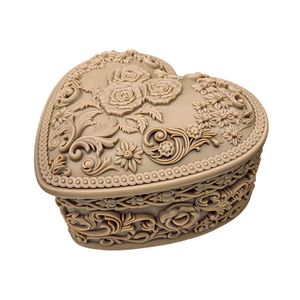 JSADD 3d printed heart-shaped box SLA UV resin use to store jewelry or anything else you want 3d printing design custom size