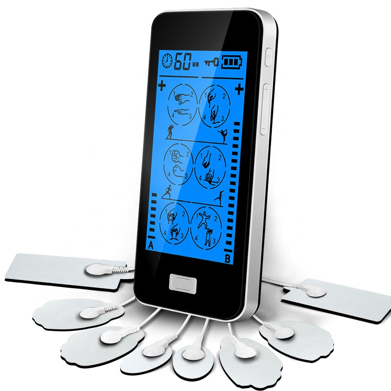 Tens Unit Pulse Massage Machine Muscle Stimulator Shock wave Physical Therapy Nerve Relaxation Physiotherapy for Arthritis