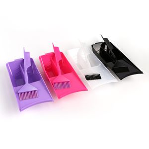 2024 New Arrival Multifunctional 2 in 1 Salon Hair Coloring Tool Dyeing Set Mixing Tint Bowl and Brush Comb