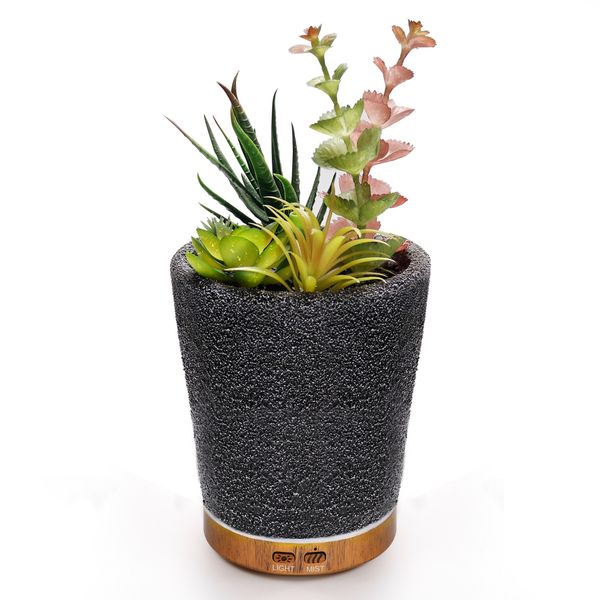 Fast delivery high quality portable mini 7 colors led essential aroma air diffuser humidifier